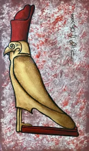 Horus, the Sky and Light god, Egypt.