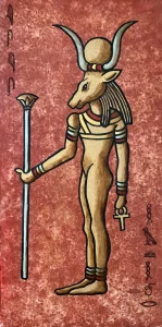 Hathor / Isis, the god of Love and Fun, Egypt