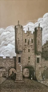 Micklegate Bar, York, Yorkshire.