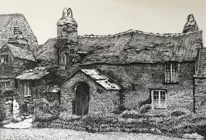 Old Post Office (16th Century), Tintagel, Cornwall.