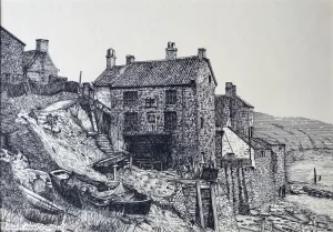 Robin Hood's Bay, Yorkshire, 1886.