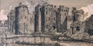 Bodiam Castle, Sussex.