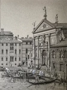 Church of San Stae, Venice, Italy.