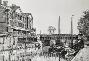 Foundary Bridge, Norwich, Norfolk, c. 1900