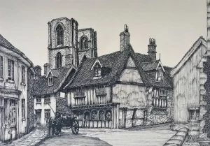 The Green Dragon Inn, Wymondham, Norfolk.