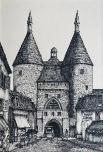 One of the Gates of Nancy, France.