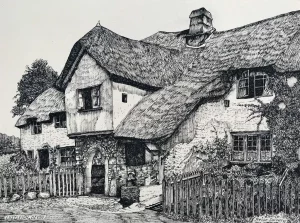 Lustleigh, Devon.