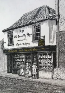 The Old Curiosity Shop, London.
