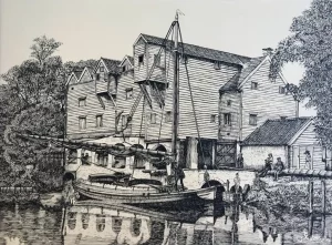 The Mill at Horsted, Norfolk.