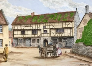 The George, Norton St Philip, Somerset.