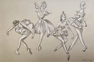 Ballerinas.