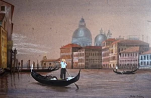 The Gondolier, Venice, Italy