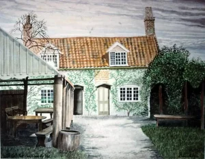 Eel's Foot Inn, Ormesby St. Margaret, Norfolk, 1891