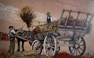 Gathering Hay