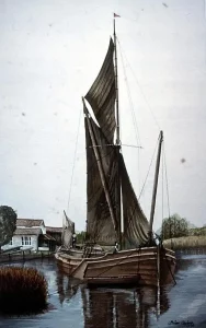 Wherry Boat, Norfolk.