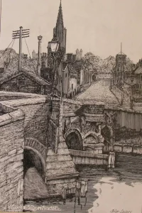 Bishop's Bridge, Norwich, Norfolk.