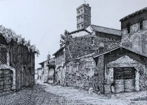Village in Italy