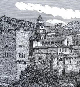 The Alhambra, Granada, Spain