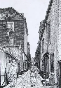 An Old Row, Great Yarmouth, Norfolk