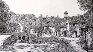 Castle Combe, Wiltshire, c.1904