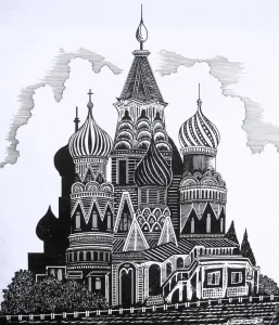 St Basil's Cathedral, Moscow, Russia