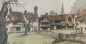 Cottages at Shere, Surrey