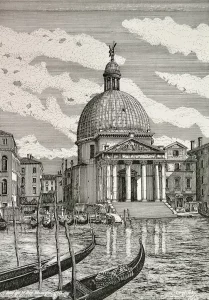Church of San Simeone and Guida, Venice, Italy