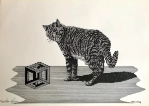Puzzled Cat!