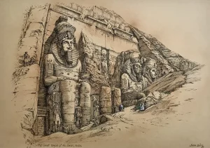 The Great Temple of Abu Simbel, Nubia, Egypt