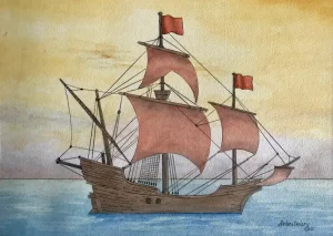 Portuguese Carrack 1490