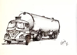 Tanker lorry