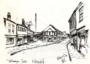 Stump Cross, Norwich, Norfolk