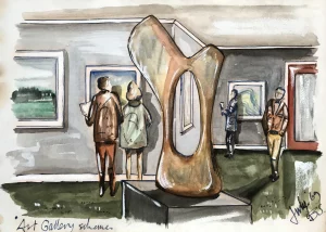 Art gallery scheme