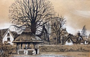 English Village Scene
