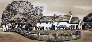 English Village Scene